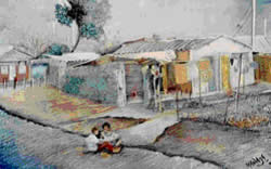 Childhood Township by Misheck Manasa Matambanadzo