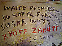 White people do not Q for sugar, why?