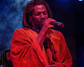 Protest reggae musician Tiken Jah Fakoly from Ivory Coast thrilled crowds with his thumping reggae beats. Fakoly said he was happy to be performing in a country that hosted his mentor Bob Marley during the 1980 independence celebrations.