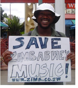 Carl Ncube campaigning