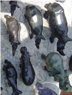 Sculptures by Peddy Muvhimwa