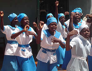 The molodic voices from the Roman Catholic Church also thrilled audiences