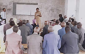 Participants from Makoni West district attending the CADEGO/NCA workshop at Chiware Business Centre