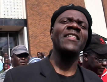 Professor Arthur Mutambara, leader of the pro-senate faction of the Movement for Democratic Change (MDC)