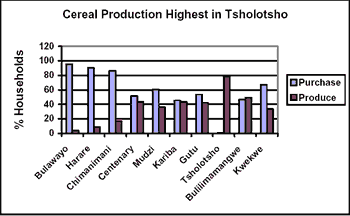 Cereal Production Highest in Tsholotso