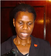 Julieth Msengi from Hospice Zimbabwe