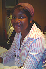 Tendayi Westerhoff's daughter, Olivea