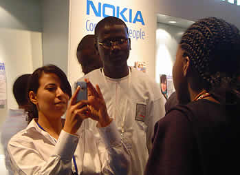 NOKIA stand WSIS Tunis