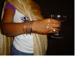 Sensuality in the jingle of bangles