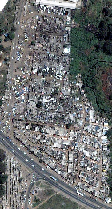 Harare - April 16, 2005 - before "clean up"