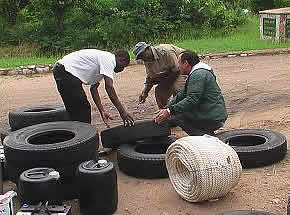 Donations delivered to Sinamatella