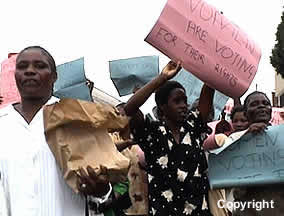 Women are voting for their rights